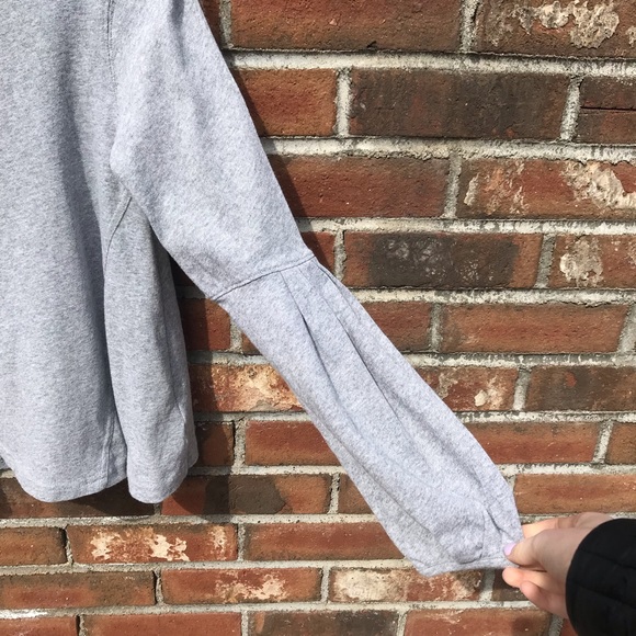 Free People Bell Sleeve Sweater with Buttons - Picture 4 of 5